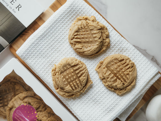 Dozen Cinnamon Peanut Butter Cookies